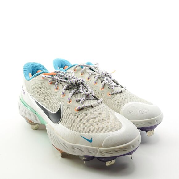 Nike Alpha Huarache Elite 3 Low Metal Baseball Cleats Mens Size 7 CV3552 001 - Picture 7 of 12